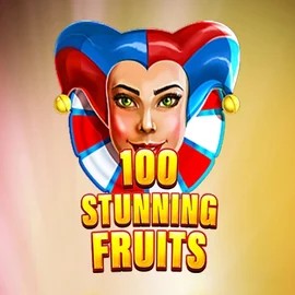 Logo of 100 Stunning Fruits from SYNOT Games at Spinjo Casino