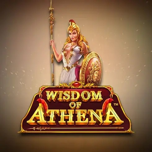 Wisdom of Athena online game logo by Pragmatic Play on spinjocasino.se