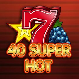 40 Super Hot by Amusnet Interactive, showcased at spinjocasino.se – game logo