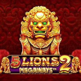 5 Lions Megaways 2 logo by Pragmatic Play Spinjo Casino