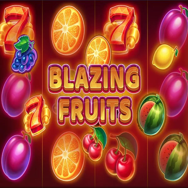 Blazing Fruits by Inbet Games, showcased at spinjocasino.se – game logo