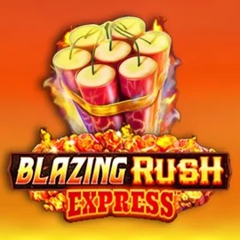 Blazing Rush Express game by AreaVegas – logo hosted on Spinjo Casino