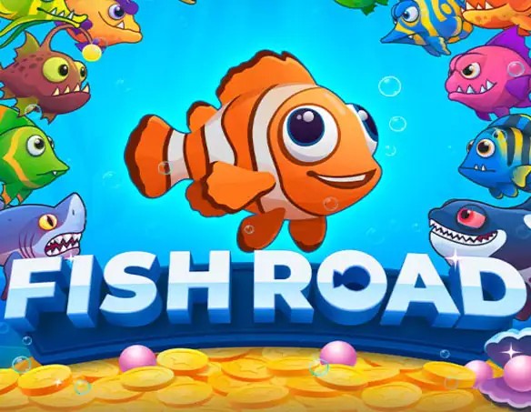 Logo of Fish Road from InOut at Spinjo Casino