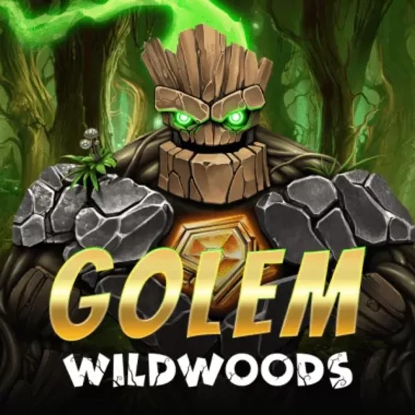 Golem Wildwoods logo by BF Games at Spinjo Casino