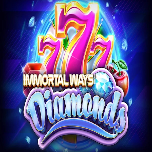 Immortal Ways Diamonds game by RubyPlay – logo hosted on Spinjo Casino