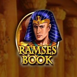 Ramses Book Deluxe slot logo by Gamomat at Spinjo CasinoRamses Book Deluxe