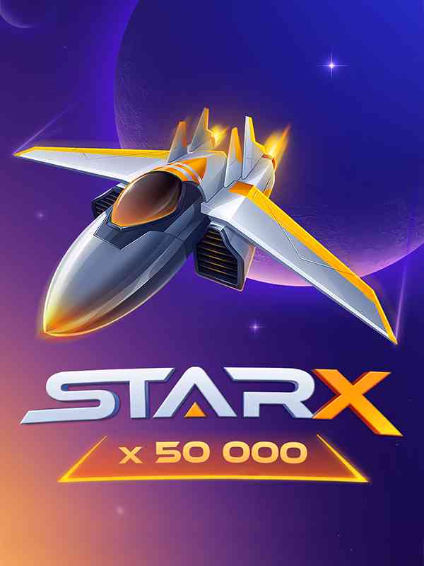 Logo of StarX from 100HP Gaming at Spinjo Casino